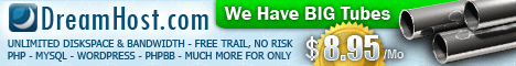 Webhosting with unlimited space & bandwidth!